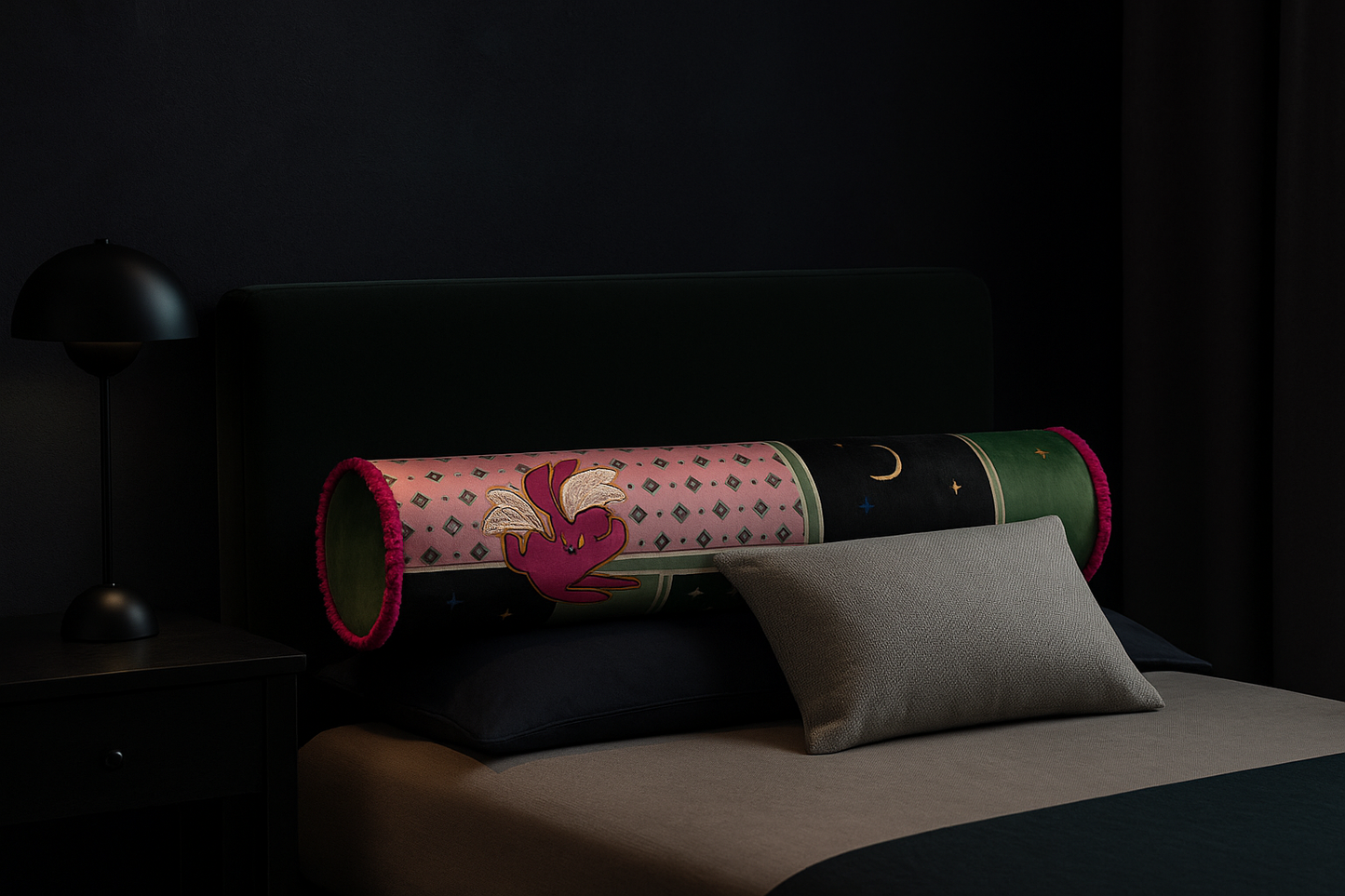 Starlit Guardian Pillow