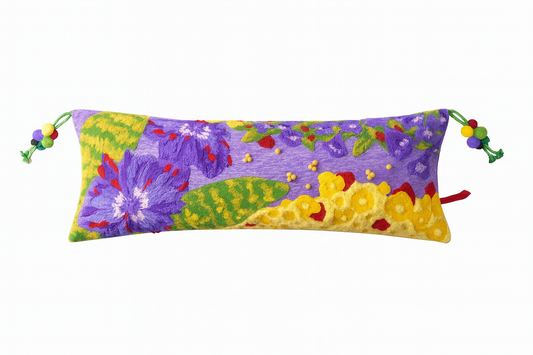 Floral Symphony Pillow